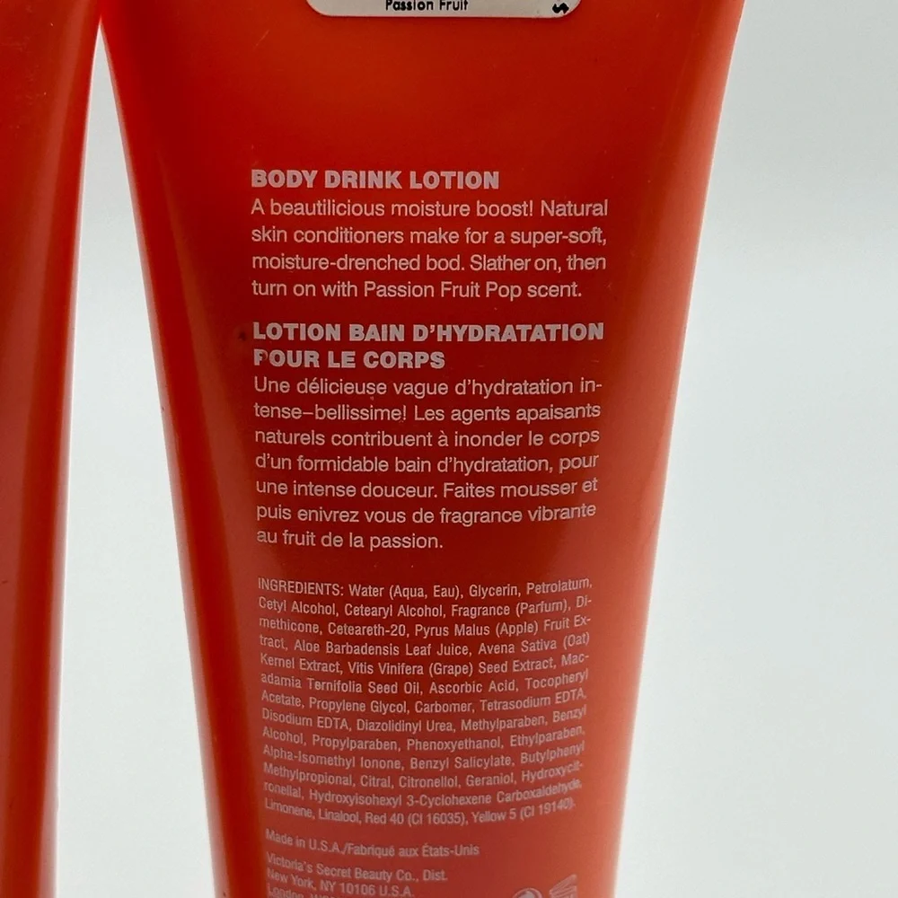 Victoria’s Secret Beauty Rush Passion Fruit Pop Body Drink Lotion 6.7 Fl oz New